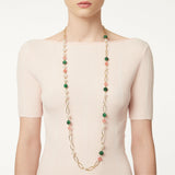 Collana lunga a catena Matilda - Multicolor - Sodini Bijoux