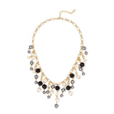 Collana con ciondolini incatenati Matilda - Nero - Sodini Bijoux