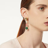 Orecchini con pendente a tre elementi Matilda - Multicolor - Sodini Bijoux