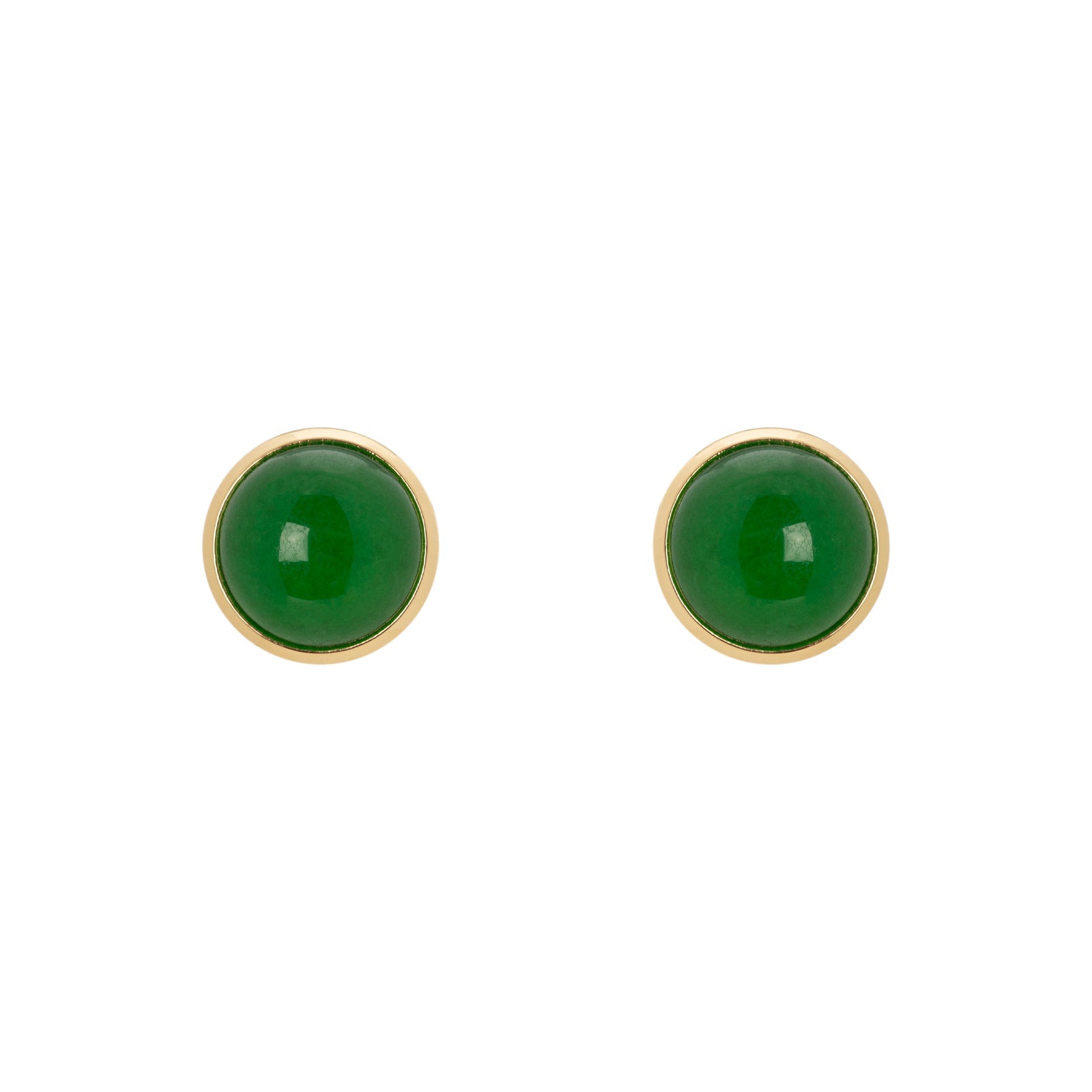 Orecchini con cabochon Matilda - Verde - Sodini Bijoux