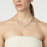 Collana corta con coppie di perle Ninive - Oro - Sodini Bijoux