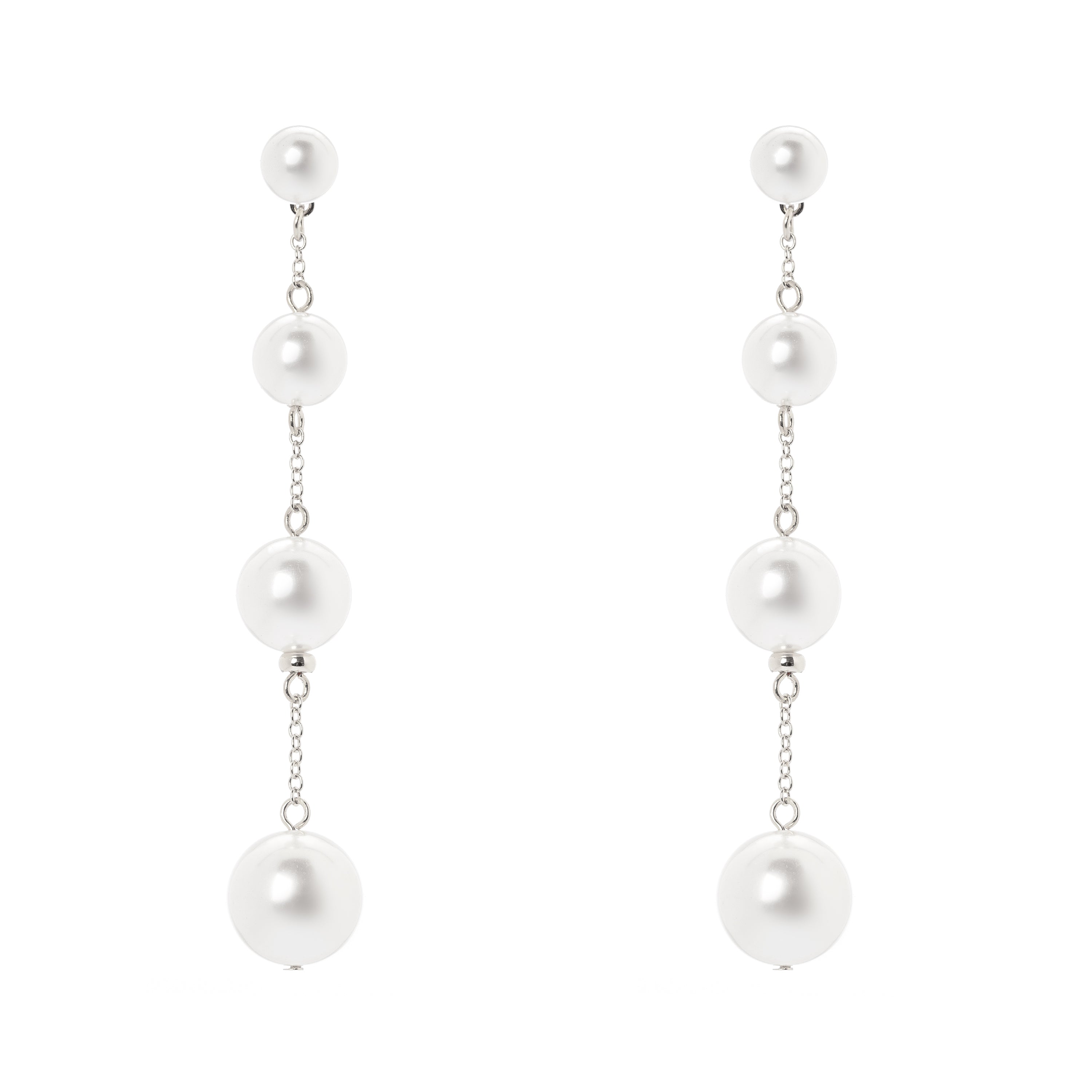 Orecchini lunghi Ninive - Argento - Sodini Bijoux