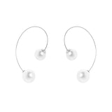Ear cuff earrings Ninive - Silver - Sodini Bijoux