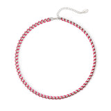 Girocollo rodio Fusion - Viola - Sodini Bijoux