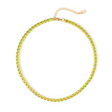 Girocollo oro Fusion - Verde chiaro - Sodini Bijoux