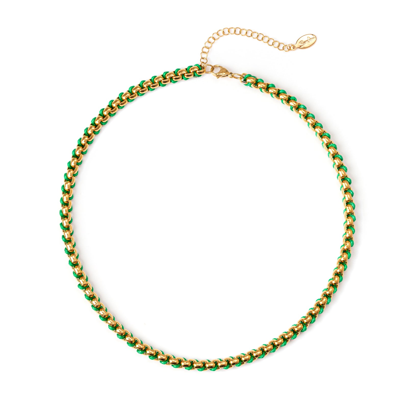 Girocollo oro Fusion - Verde - Sodini Bijoux