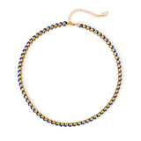 Girocollo oro Fusion - Blu - Sodini Bijoux