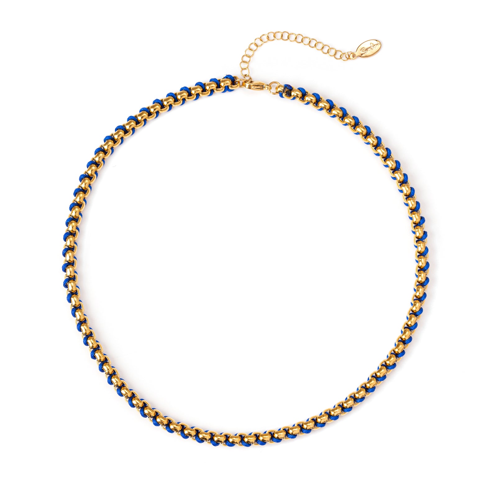Girocollo oro Fusion - Blu - Sodini Bijoux