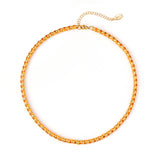Girocollo oro Fusion - Arancio - Sodini Bijoux