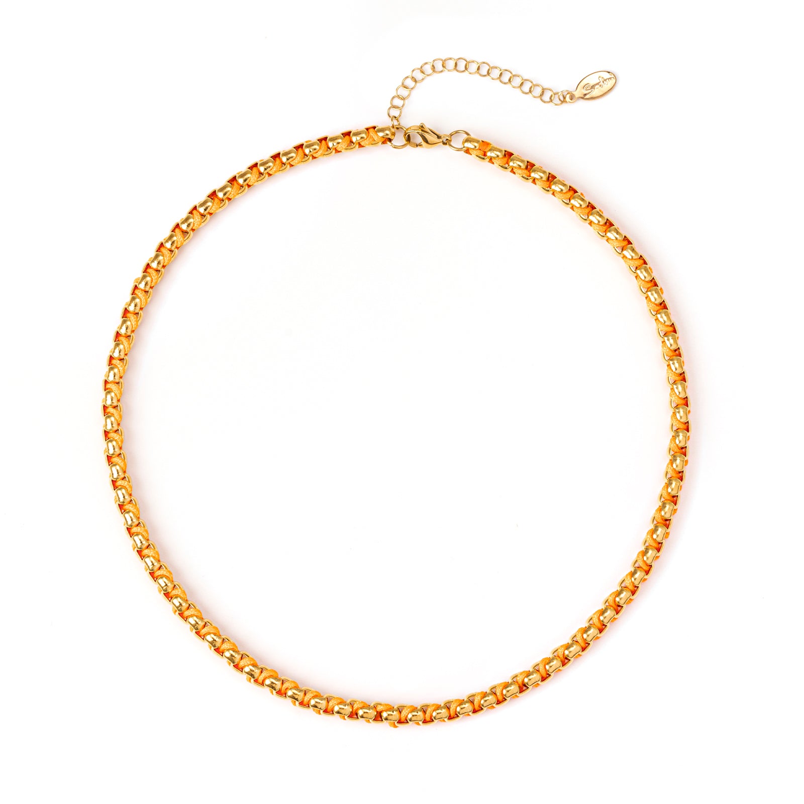 Girocollo oro Fusion - Arancio - Sodini Bijoux