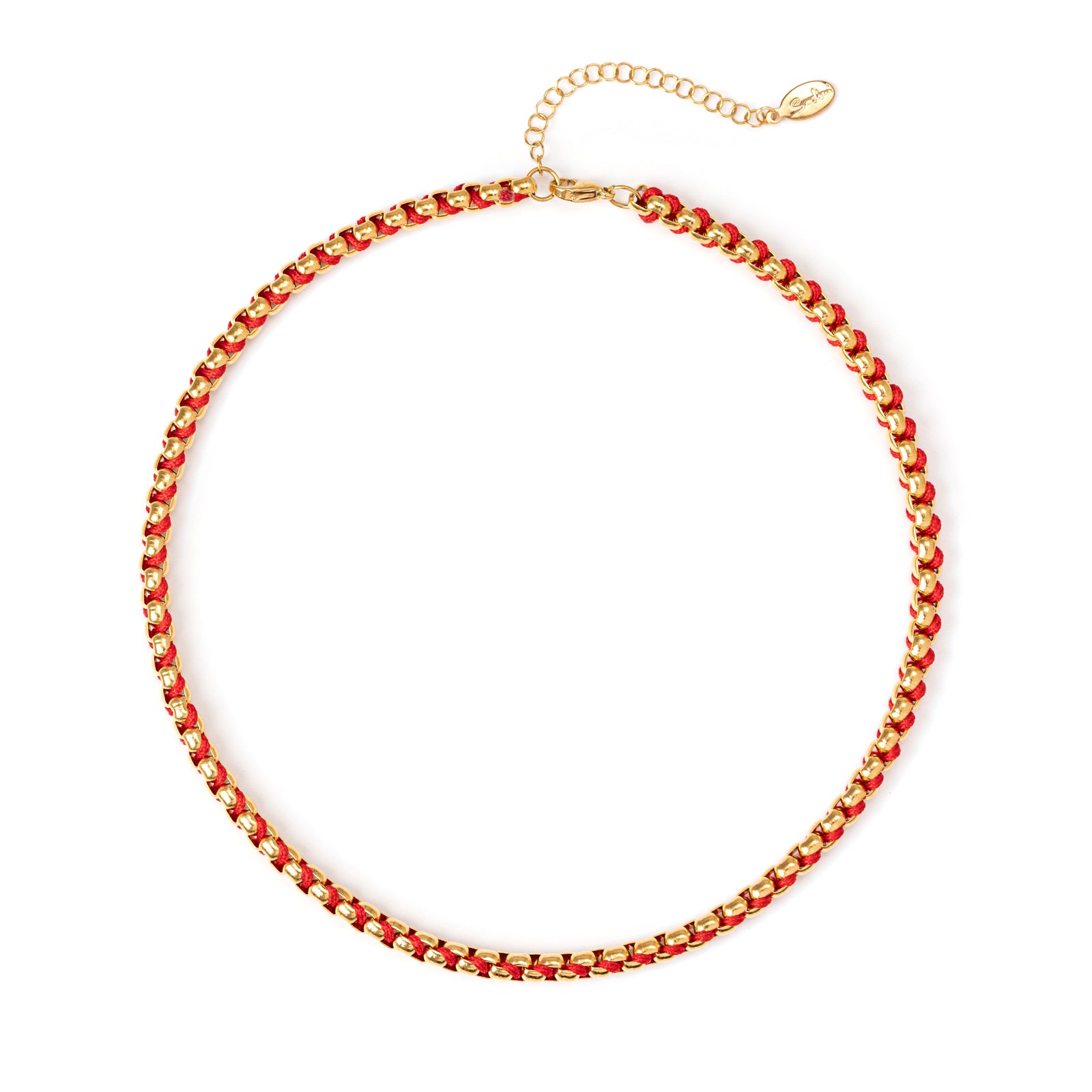 Girocollo oro Fusion - Rosso - Sodini Bijoux