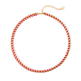 Girocollo oro Fusion - Viola - Sodini Bijoux