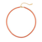 Girocollo oro Fusion - Fucsia - Sodini Bijoux