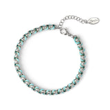 Bracciale rodio Fusion - Turchese - Sodini Bijoux