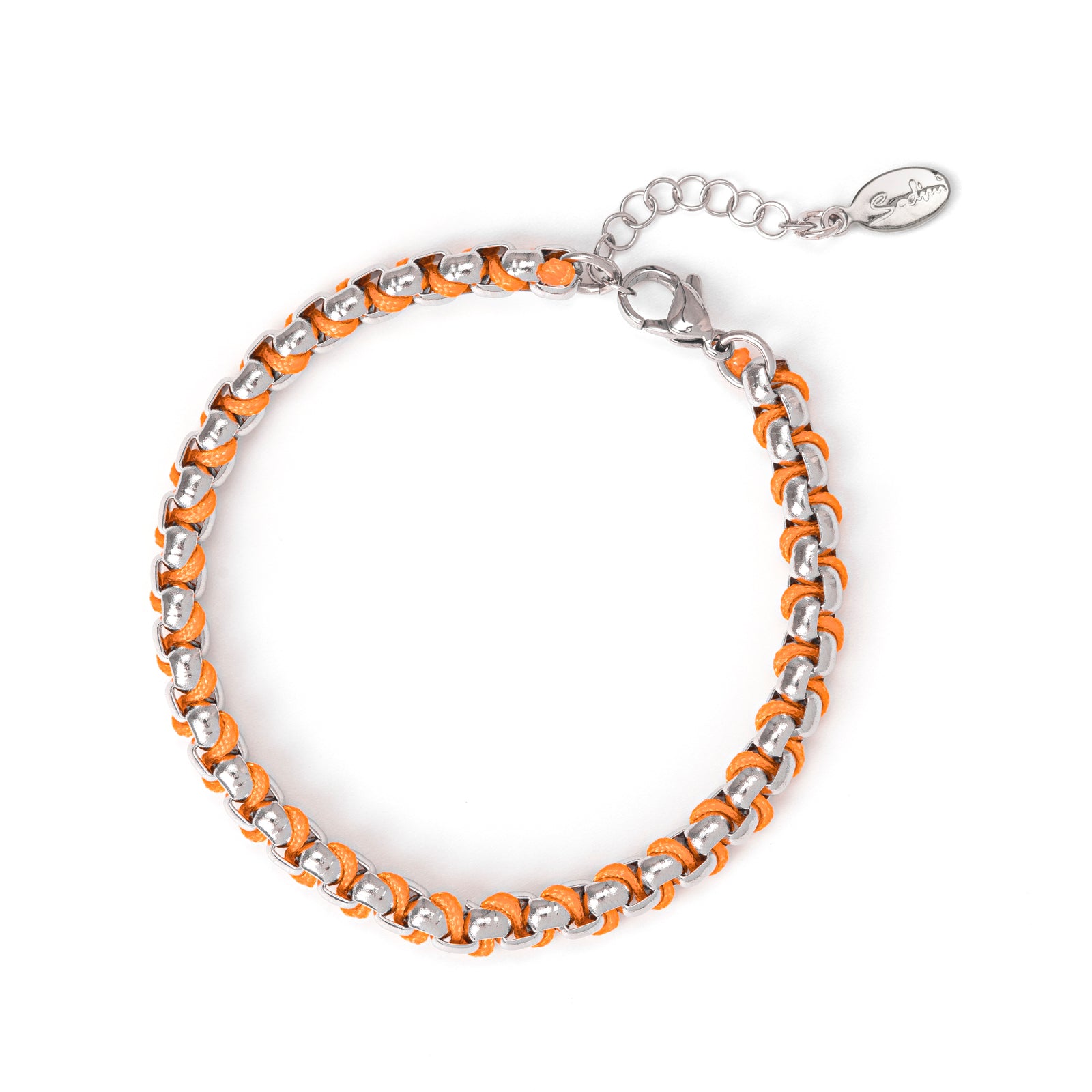Bracciale rodio Fusion - Arancio - Sodini Bijoux