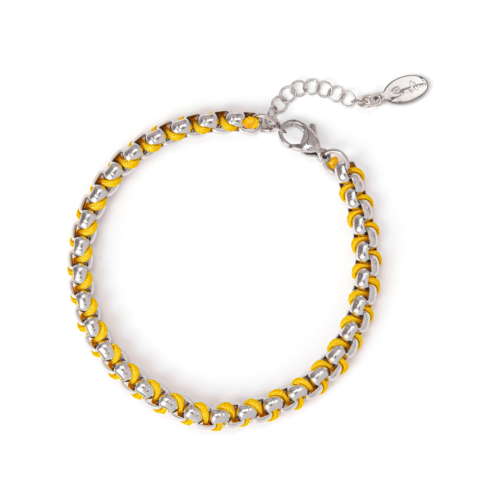 Bracciale rodio Fusion - Giallo - Sodini Bijoux