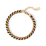 Bracciale oro Fusion - Nero - Sodini Bijoux