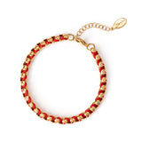 Bracciale oro Fusion - Rosso - Sodini Bijoux