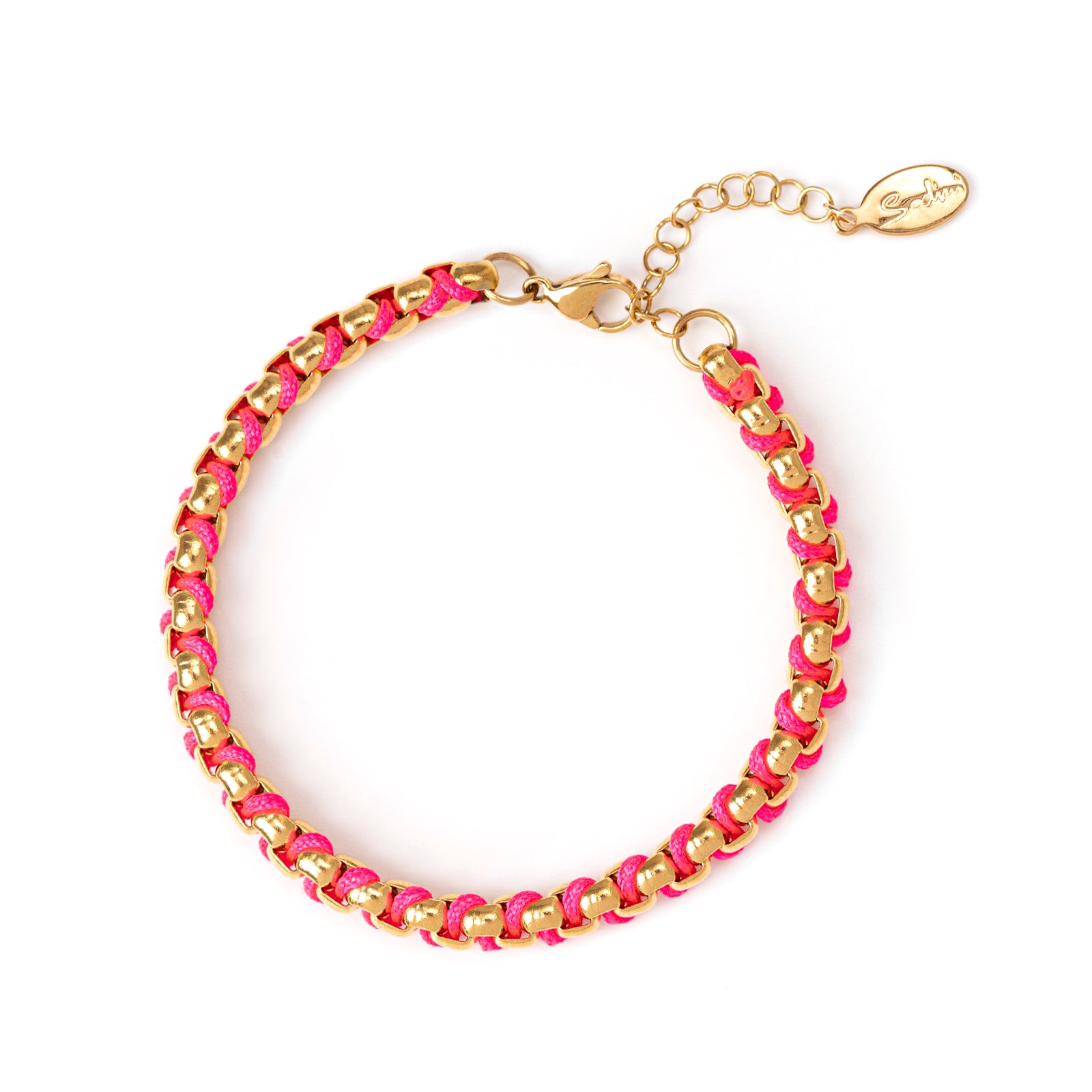 Bracciale oro Fusion - Fucsia - Sodini Bijoux