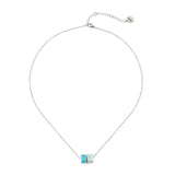 Girocollo a due cubetti Candy - Blu - Sodini Bijoux