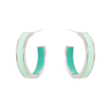 Orecchini a fascia Candy - Acquamarina - Sodini Bijoux