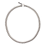 Collana corta Fusion - Rodio e nero - Sodini Bijoux