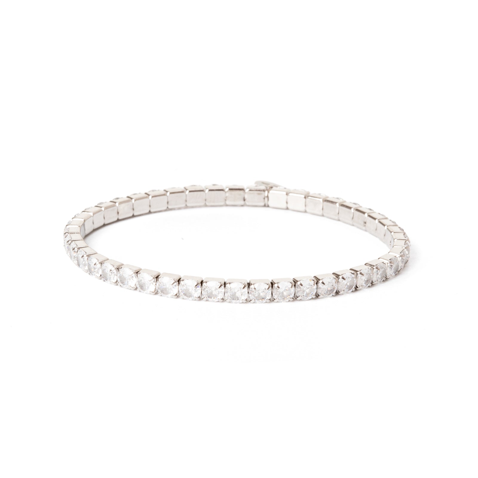 Bracciale elastico piccoli zirconi Venus - Bianco - Sodini Bijoux