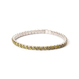 Bracciale elastico piccoli zirconi Venus - Verde - Sodini Bijoux