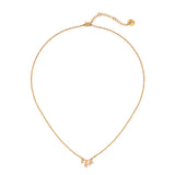 Collana corta e tre cristalli Lucciolina - Champagne - Sodini Bijoux