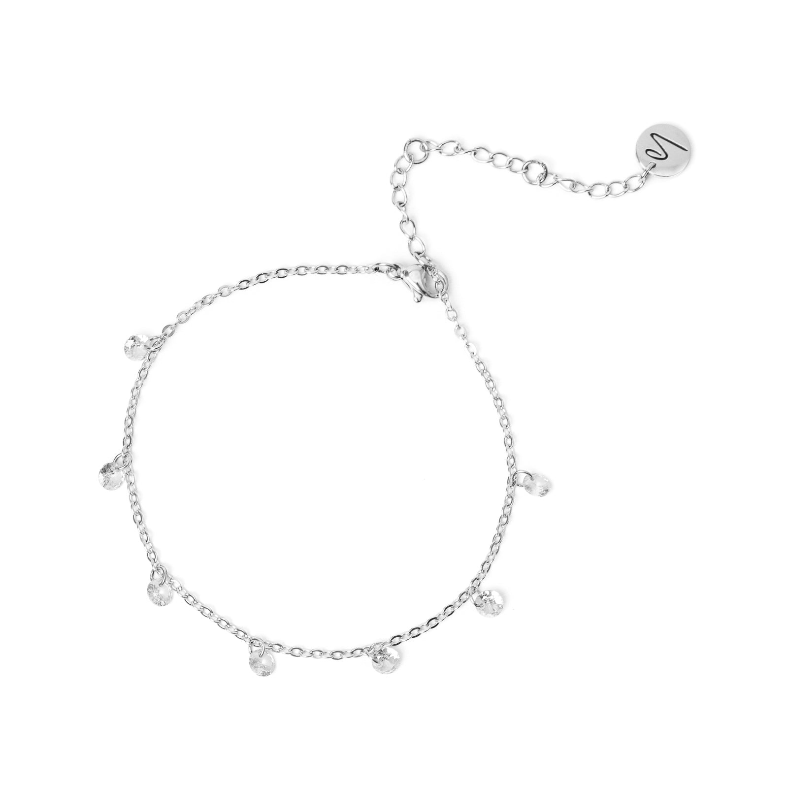 Bracciale con piccoli cristalli Lucciolina - Bianco - Sodini Bijoux