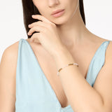 Bracciale elastico sfere e boule Izu - Rosa - Sodini Bijoux