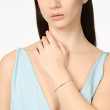 Bracciale sottile catena e perline Izu - Verde - Sodini Bijoux