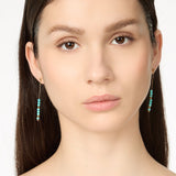 Orecchini lunghi Izu - Turchese - Sodini Bijoux