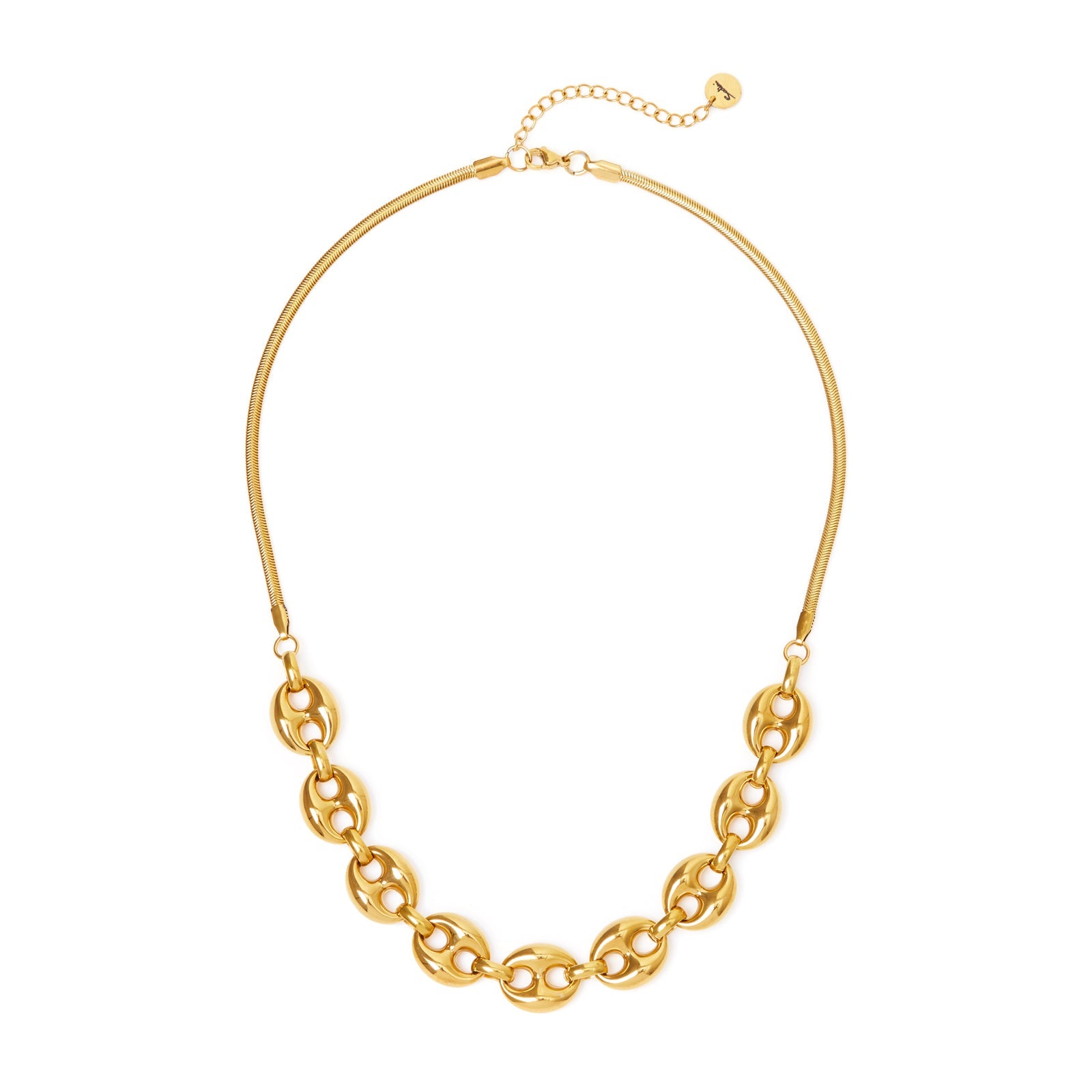 Catena serpentina e maglie marine Maris - Oro - Sodini Bijoux