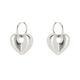 Orecchini a cuore Maris - Argento - Sodini Bijoux