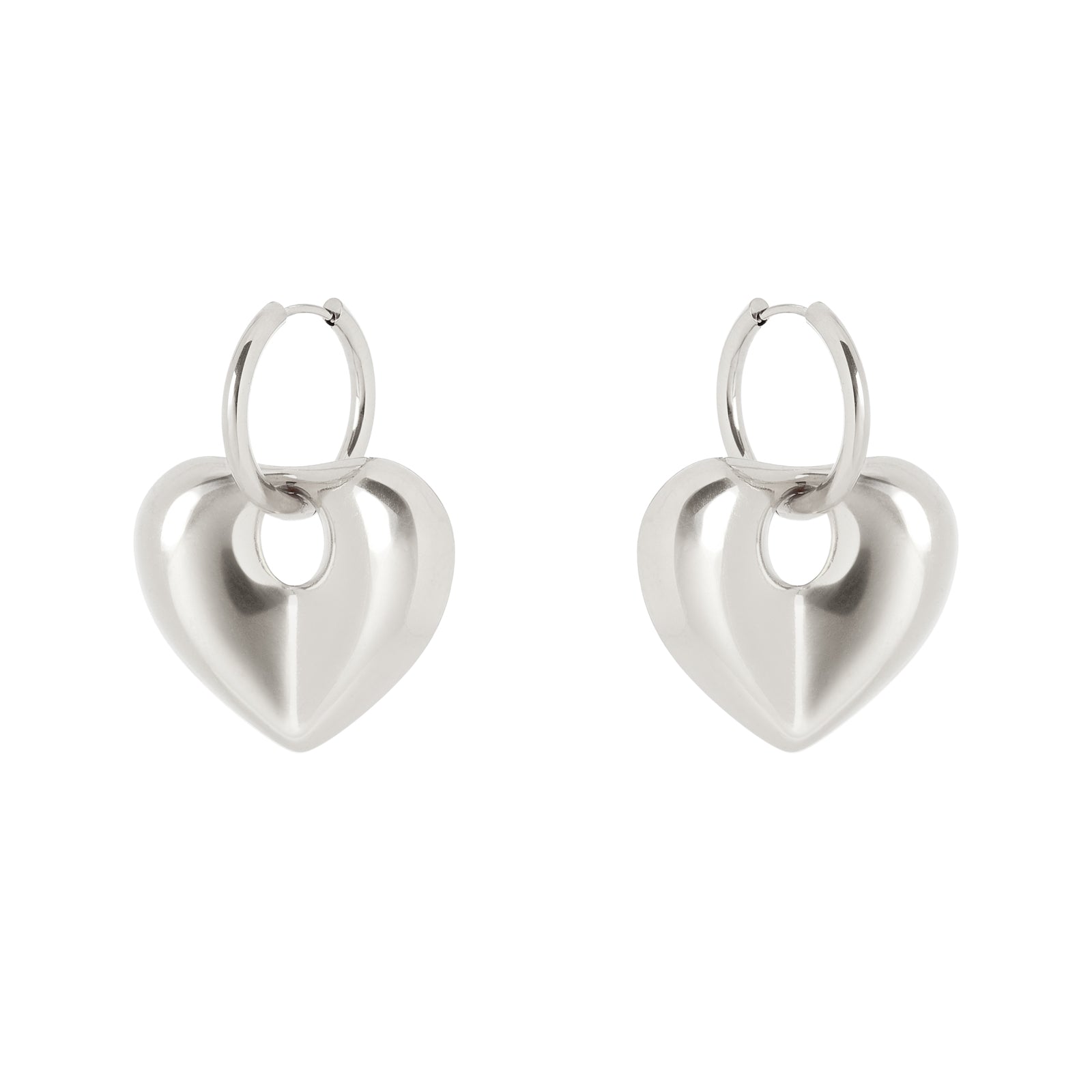 JEWELS BY LEONARDO Orecchini A Perno Donna – Acciaio Inox E Madreperla – 1 Cm – Modello 16456
