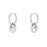 Orecchini a maglia marina piccola Maris - Argento - Sodini Bijoux