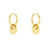 Orecchini a maglia marina piccola  Maris - Oro - Sodini Bijoux