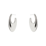 Orecchini a cerchio sottile Domus - Argento - Sodini Bijoux