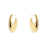 Orecchini a cerchio sottile Domus - Oro - Sodini Bijoux