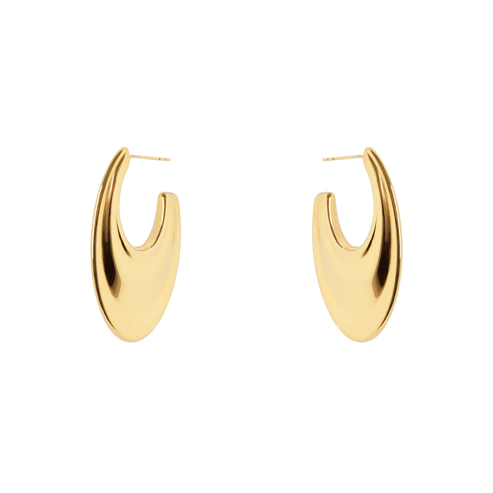 Orecchini a cerchio sottile Domus - Oro - Sodini Bijoux