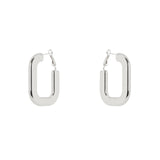 Orecchini a rettangolo Domus - Argento - Sodini Bijoux