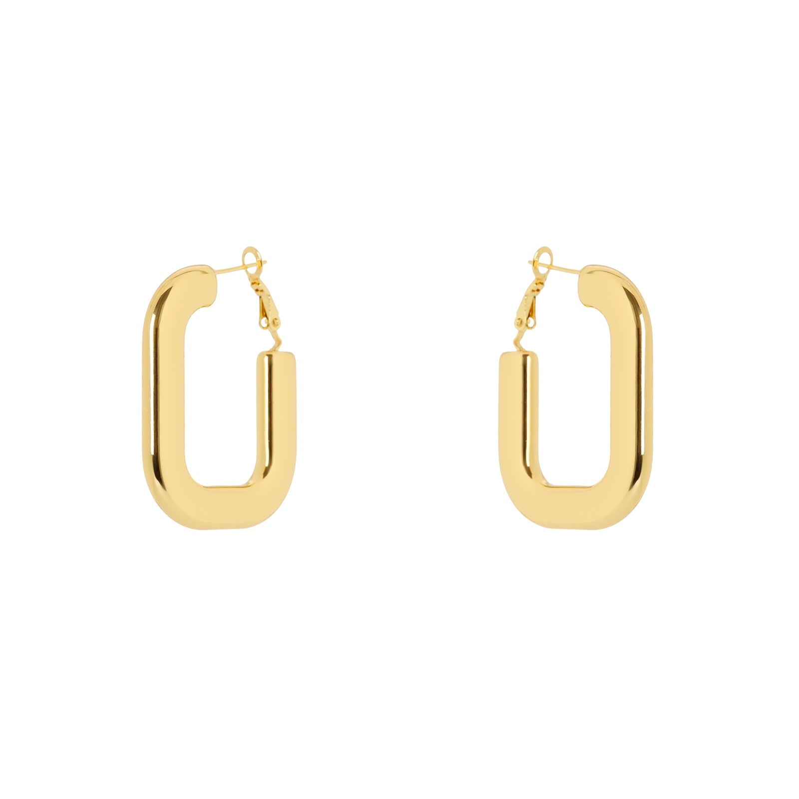 Orecchini a rettangolo Domus - Oro - Sodini Bijoux