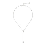 Collana corta a Y Gocciolina - Argento - Sodini Bijoux