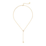 Collana corta a Y Gocciolina - Oro - Sodini Bijoux