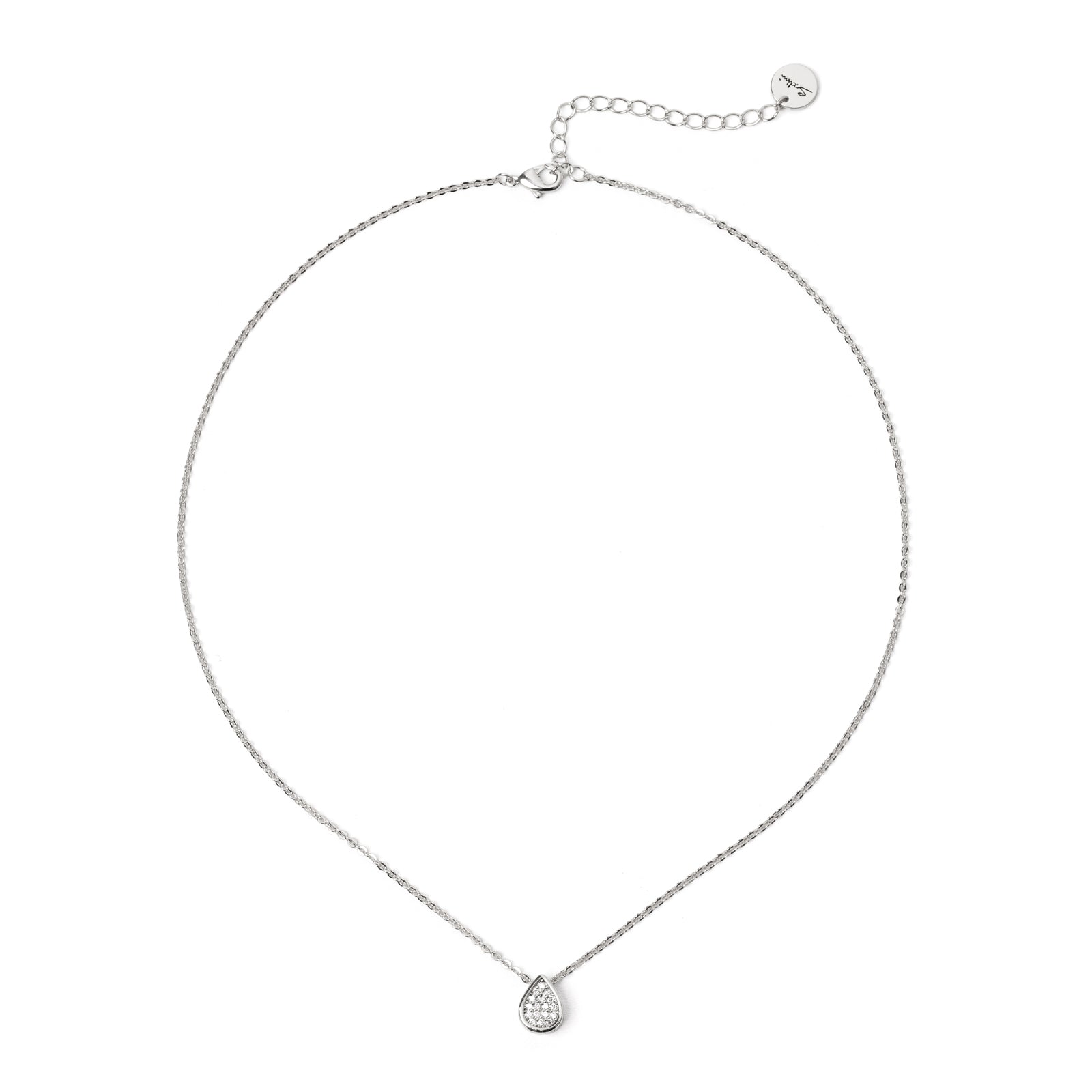 Girocollo e goccia rovesciata Gocciolina - Argento - Sodini Bijoux