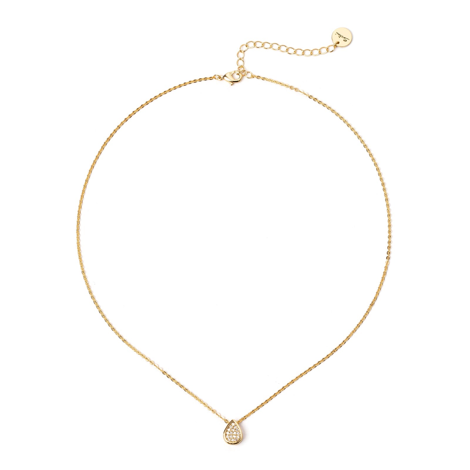 Girocollo e goccia rovesciata Gocciolina - Oro - Sodini Bijoux