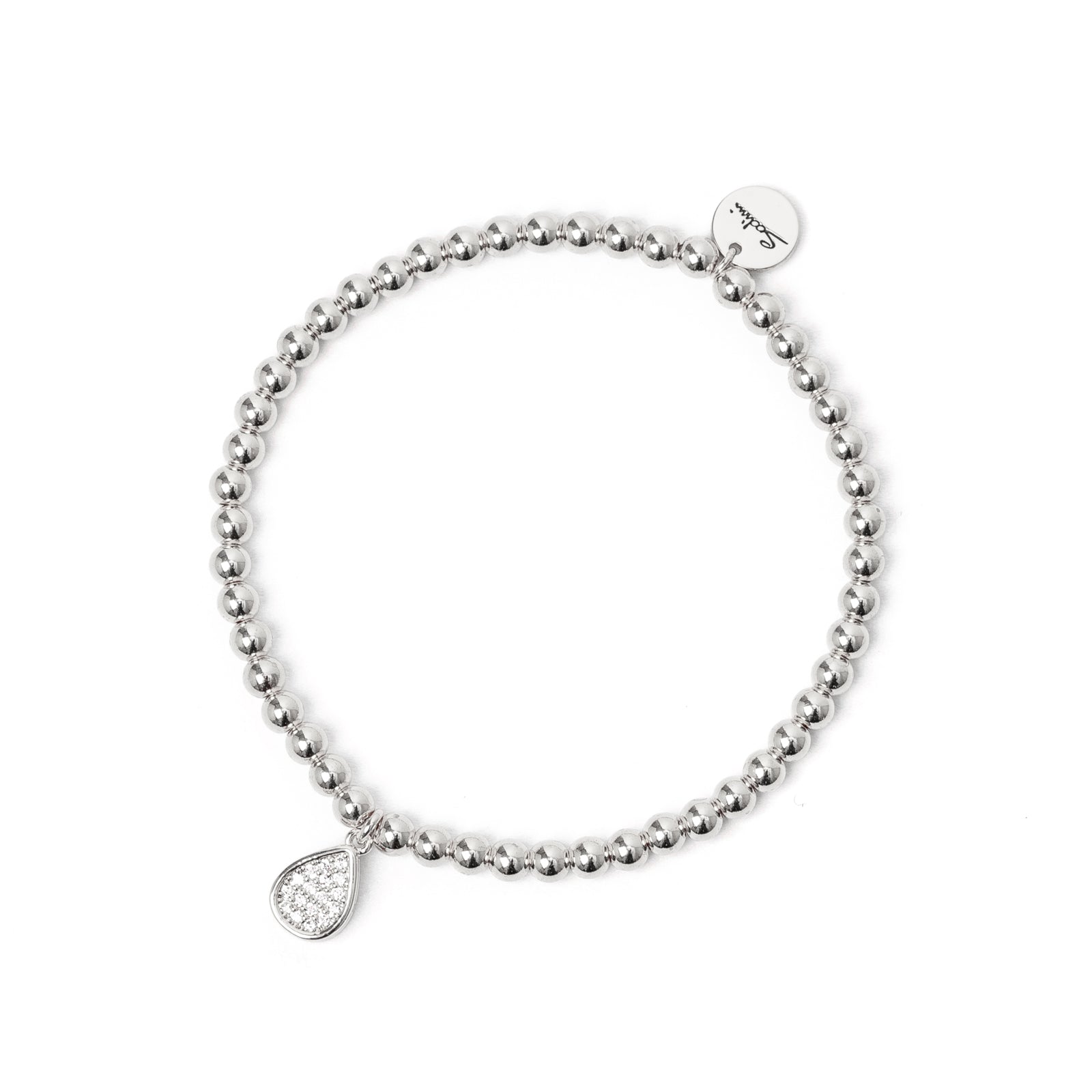 Bracciale elastico Gocciolina - Argento - Sodini Bijoux
