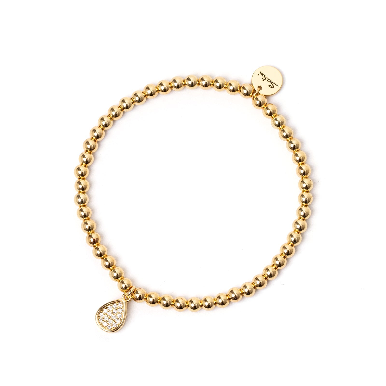 Bracciale elastico Gocciolina - Oro - Sodini Bijoux
