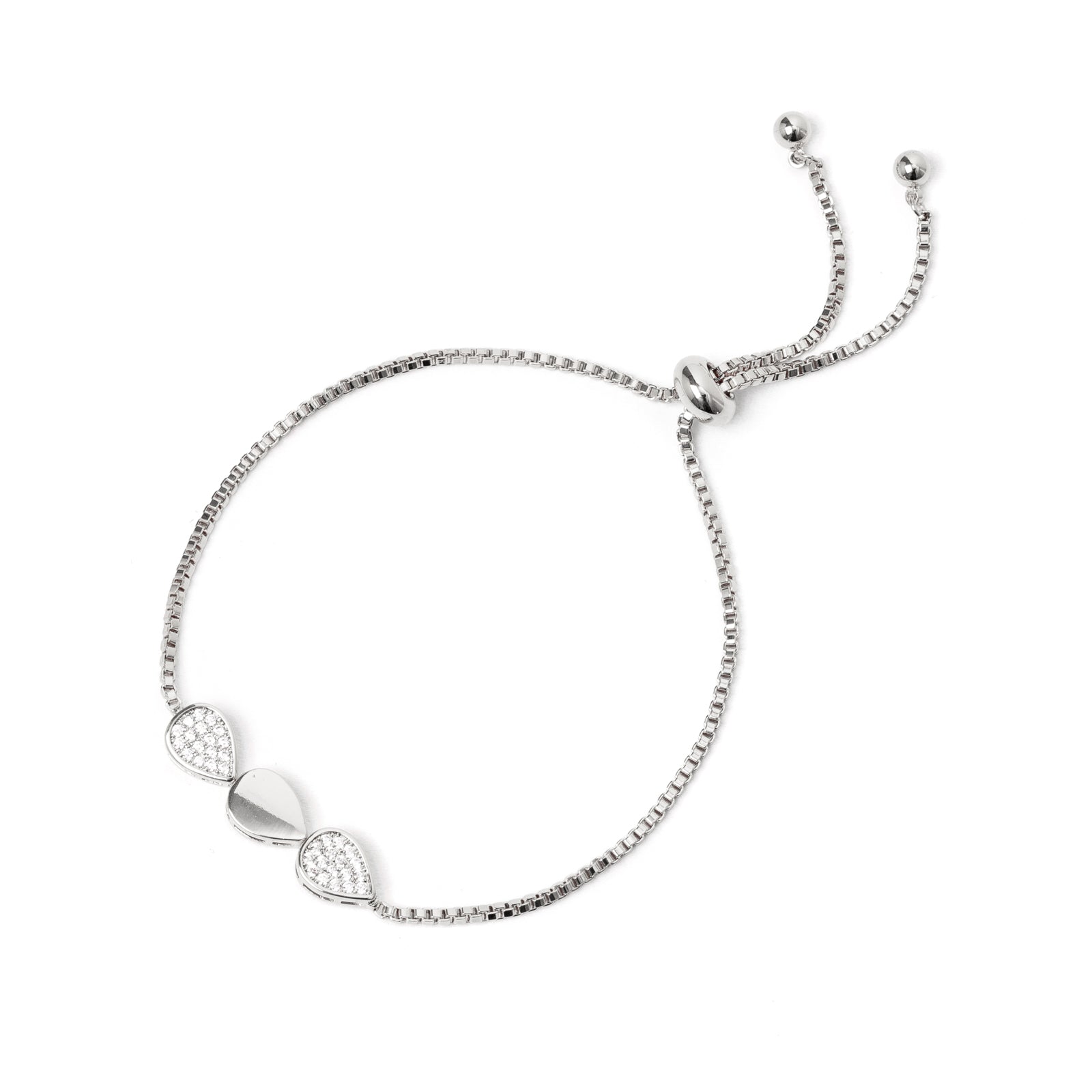 Bracciale a tre gocce Gocciolina - Argento - Sodini Bijoux